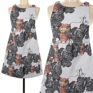 Angelys Balek Tank Dress Unicorn Color Print